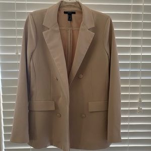 forever 21 nude blazer